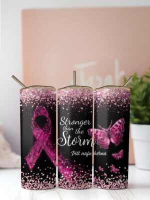 Bleika slaufan dökk 2 Cancer III